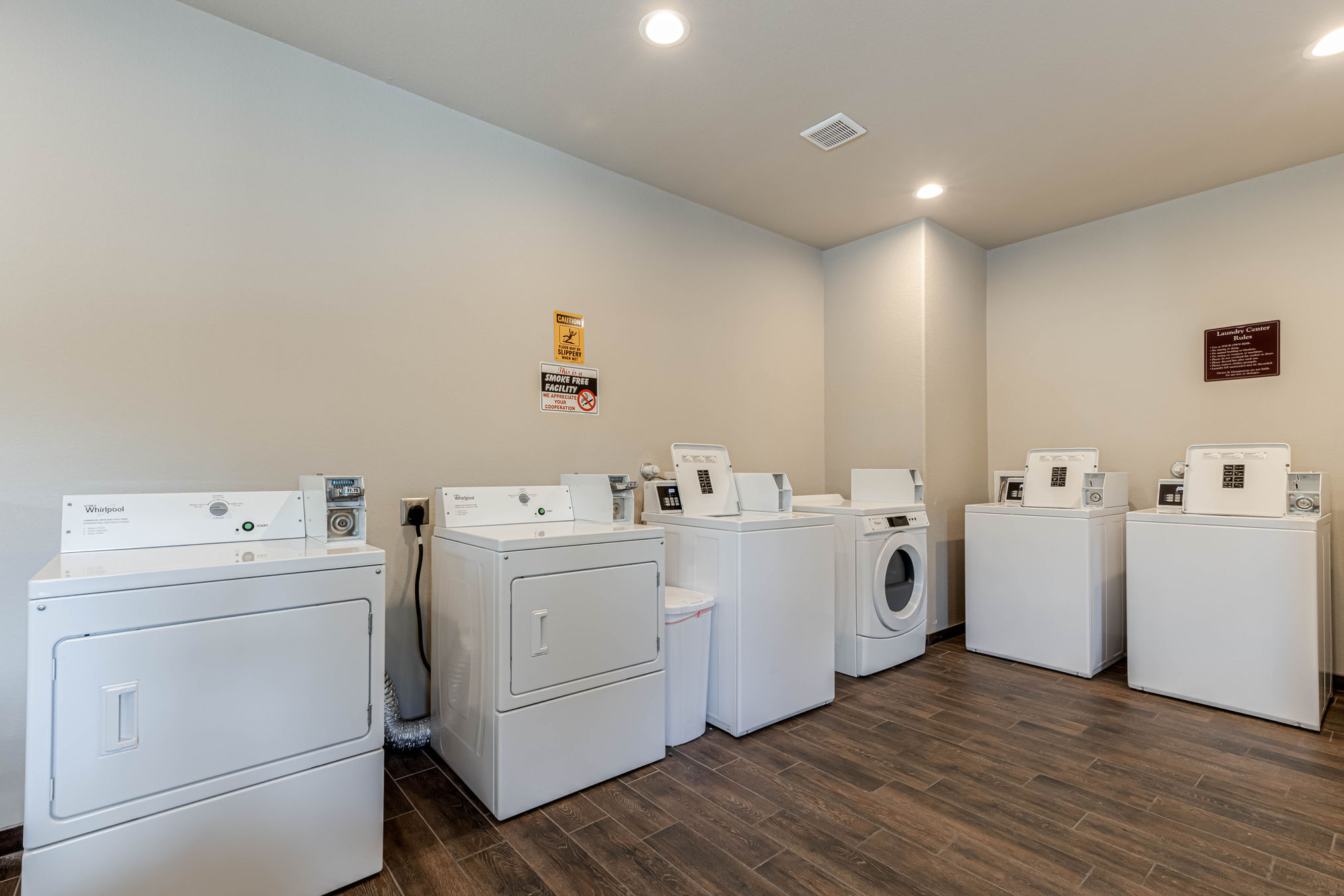 Laundry facilities at Sienna Ridge RV Park