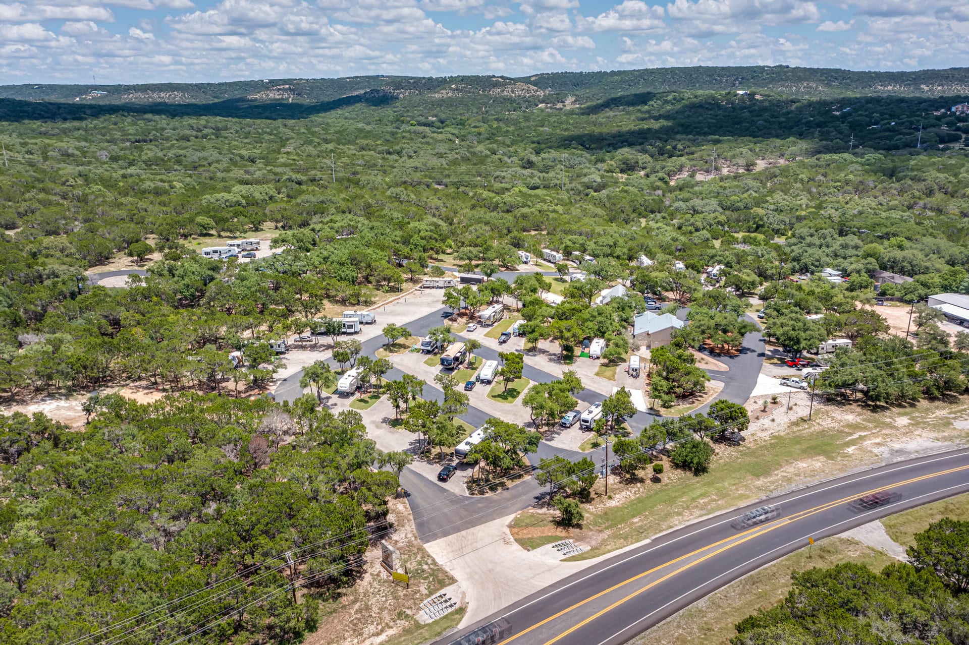 RV sites at Sienna Ridge RV Park