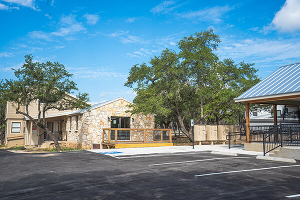 Sienna Ridge RV Park Office @ Canyon Lake, TX.